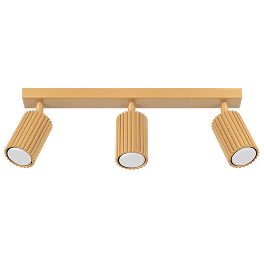 Deckenleuchte Japandi 3 – Gold Aluminium