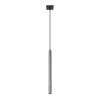 Hanglamp Slim Tube 1 – Grijs & Beton