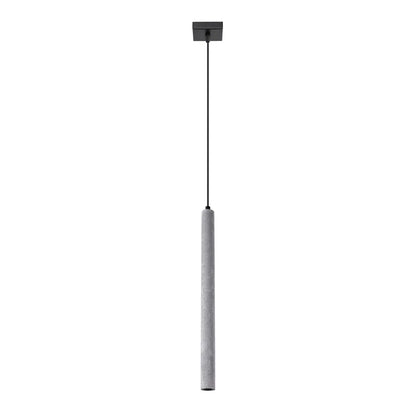 Hanglamp Slim Tube 1 – Grijs & Beton