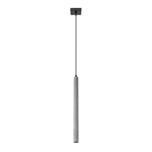 Hanglamp Slim Tube 1 – Grijs & Beton