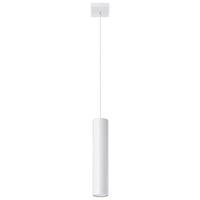 Hanglamp Tube – Wit & Staal