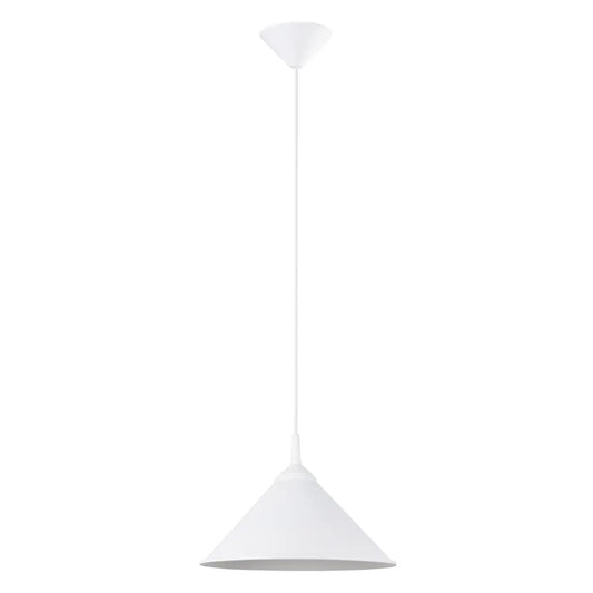 Hanglamp Diner 1 – Wit & Staal