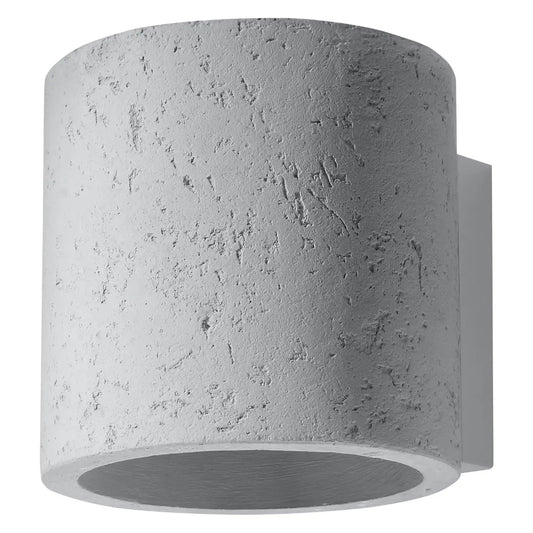 Wandlamp Rondo – Grijs Beton