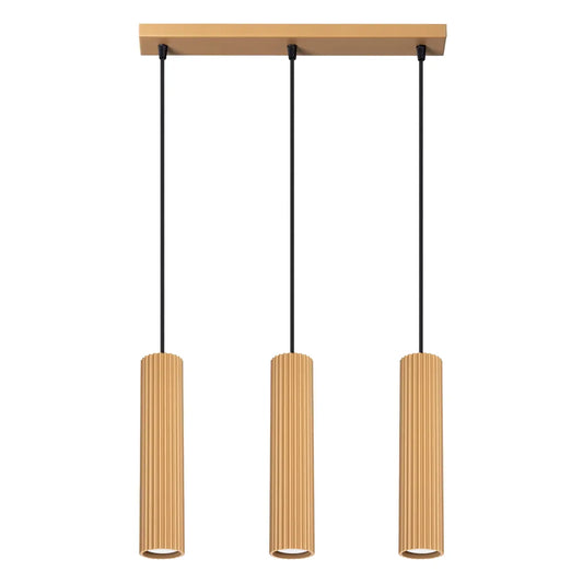 Hanglamp Japandi 3 – Goud Aluminium