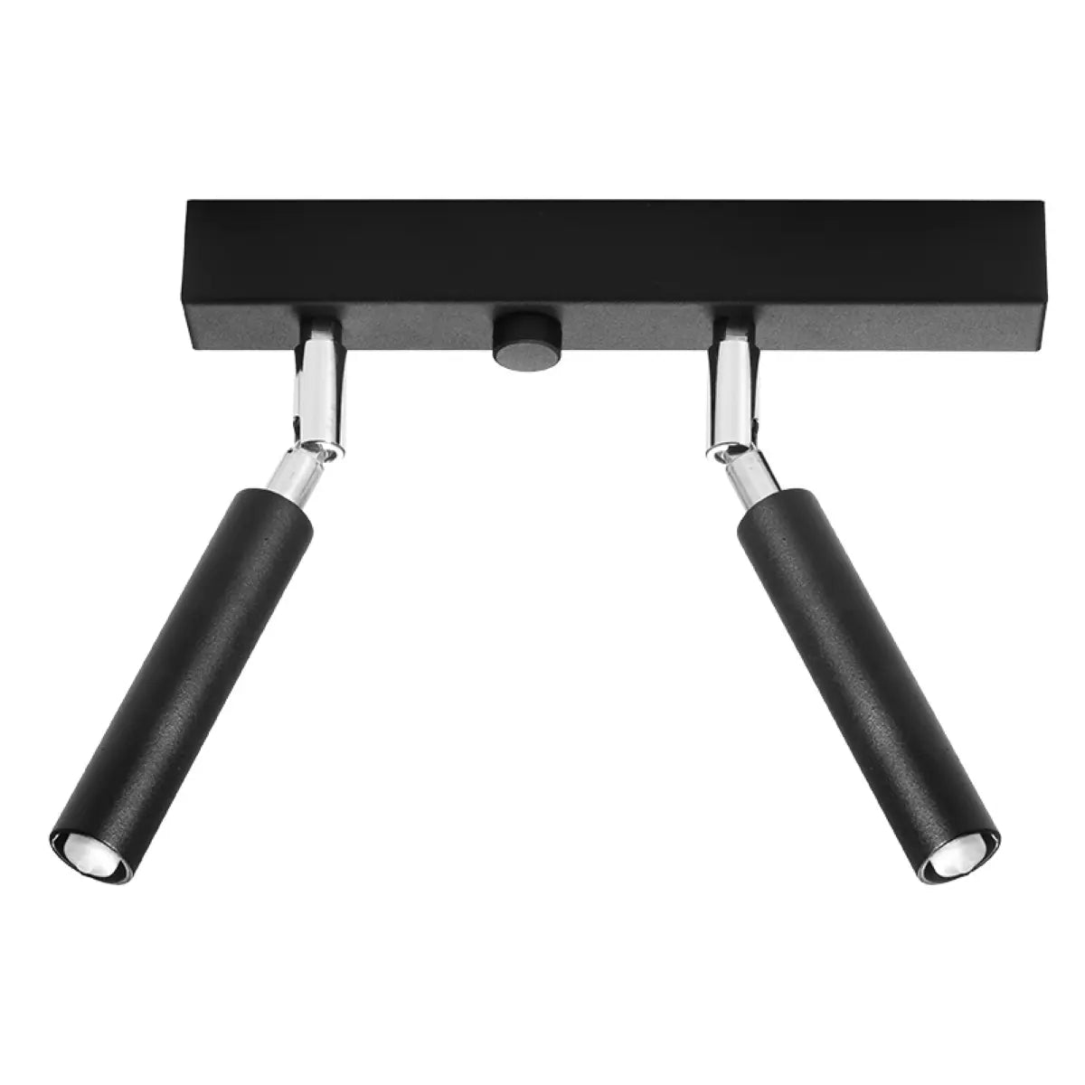 Deckenleuchte Luxtec 2 – Schwarz & Stahl