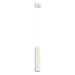 Pendelleuchte Japandi 1 – Beige & Aluminium