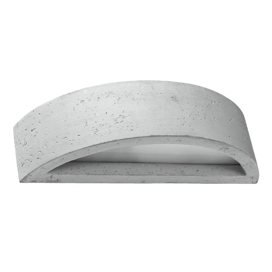 Wandleuchte UFO 1 Large – Grau & Beton