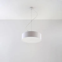 Pendelleuchte UFO 35 – Weiß & PVC