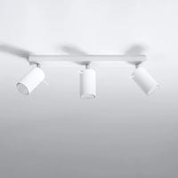 Plafondlamp Rondo 3 – Wit Staal