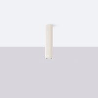 Deckenleuchte Japandi 30 – Beige & Aluminium