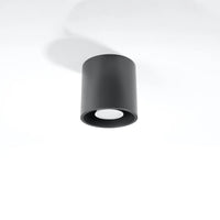 Plafondlamp Anthra Rondo – Antraciet & Aluminium