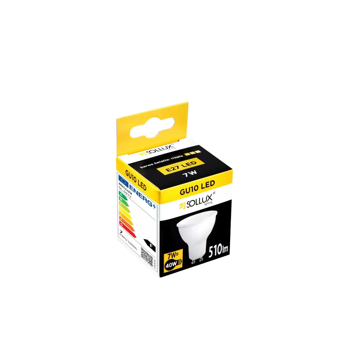 LED Lamp GU10 – Warm Wit & Glas