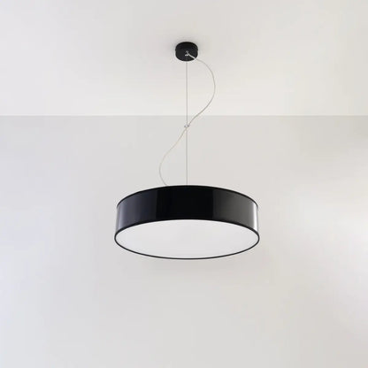 Pendelleuchte UFO 45 – Schwarz & PVC