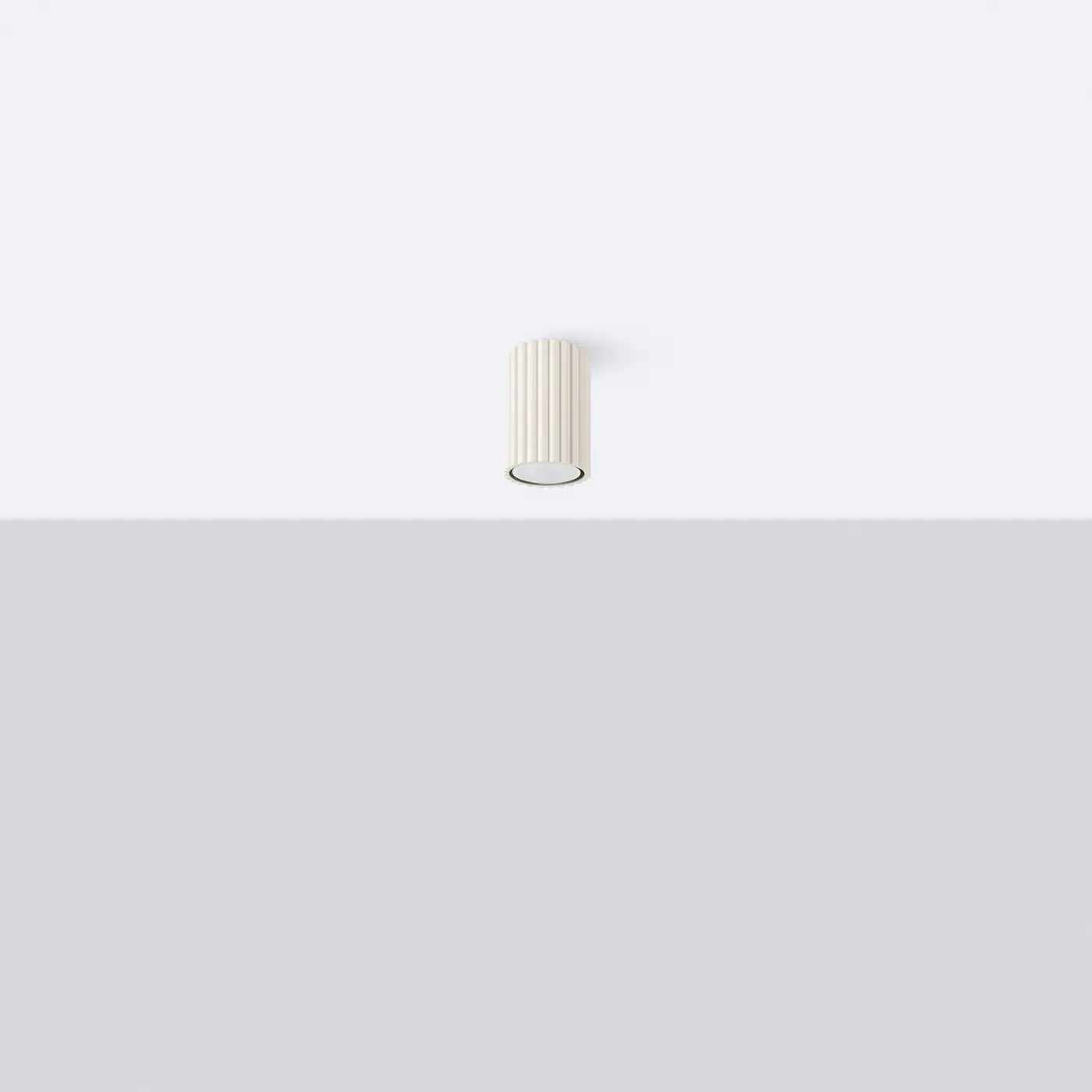 Deckenleuchte Japandi 10 – Beige Metall