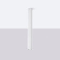 Plafondlamp Japandi 60 – Wit Aluminium