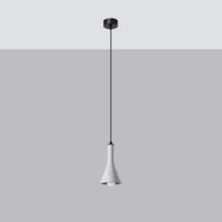 Hanglamp Tab 1 – Grijs & Beton & Zwart Metaal