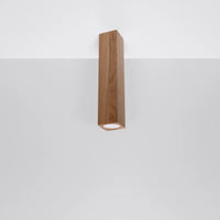 Deckenleuchte Square 30 – Eiche & Holz