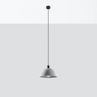 Pendelleuchte Stone Black – Grau & Beton & Stahl