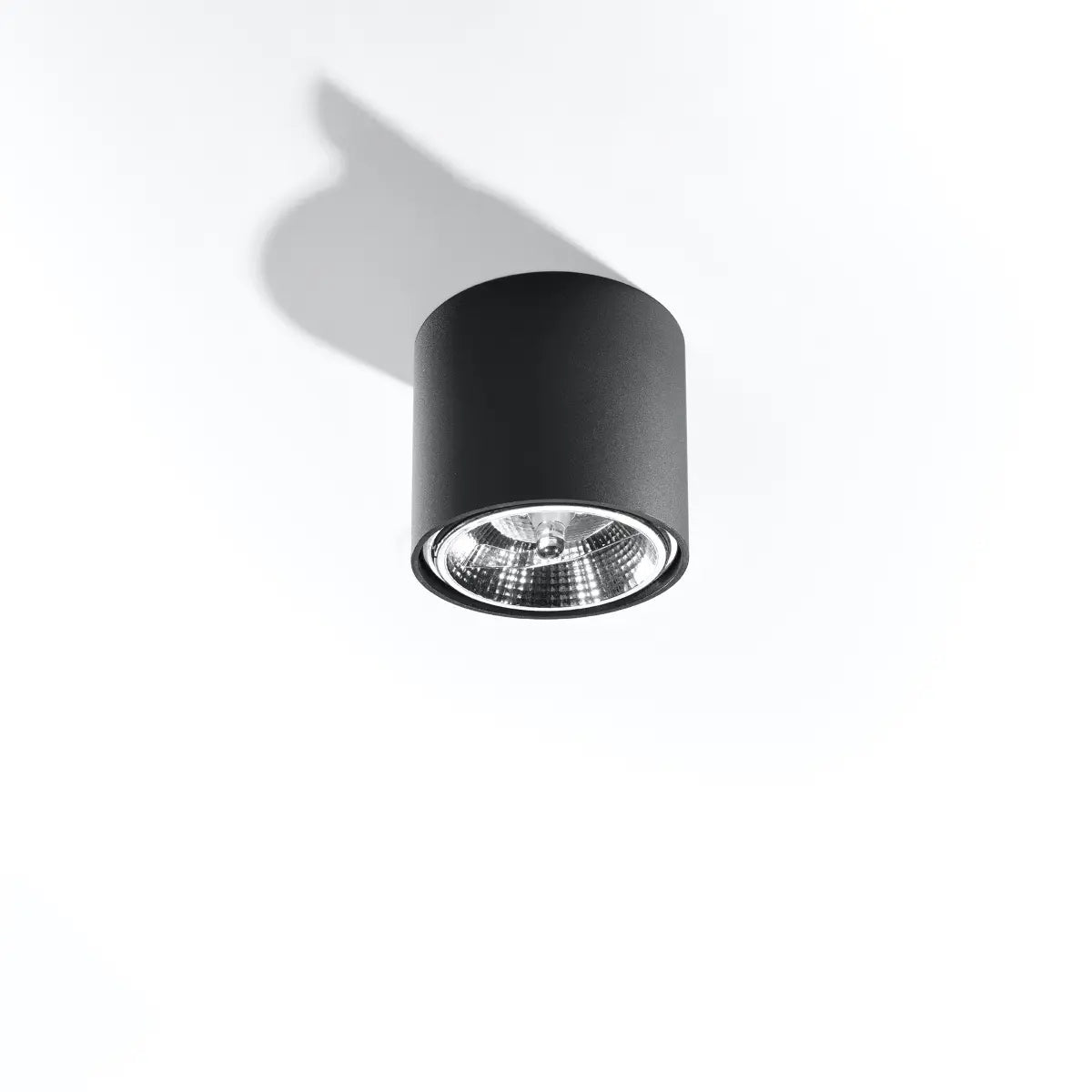 Deckenstrahler Rondo Flash – Schwarz & Aluminium