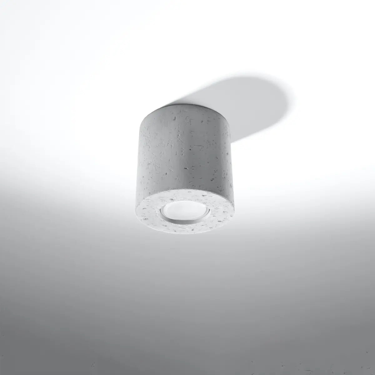 Plafondlamp Rondo 1 – Grijs Beton