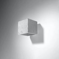 Wandlamp Square 1 – Grijs Beton