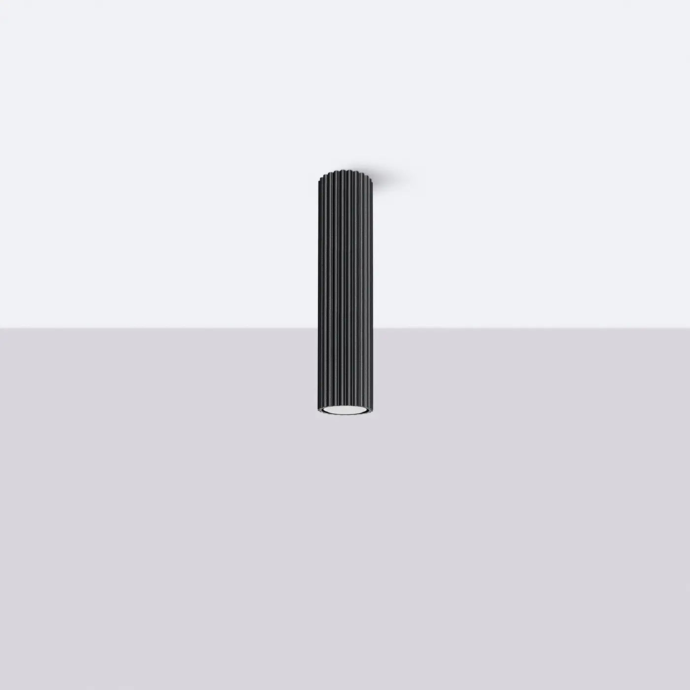 Plafondlamp Japandi 30 – Zwart & Aluminium