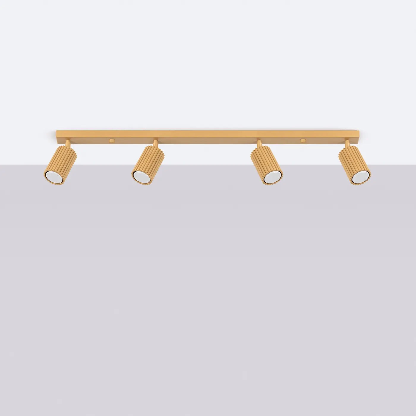 Deckenleuchte Japandi 4 – Gold & Aluminium