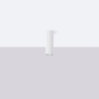 Deckenleuchte Japandi 20 – Weißes Aluminium