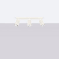 Deckenleuchte Japandi 3 – Beige & Aluminium