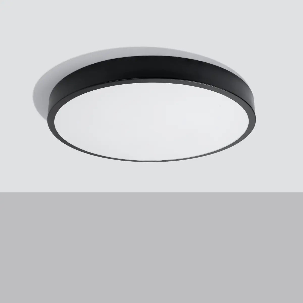 Plafondlamp Ufo Thin 60 – Zwart & Aluminium