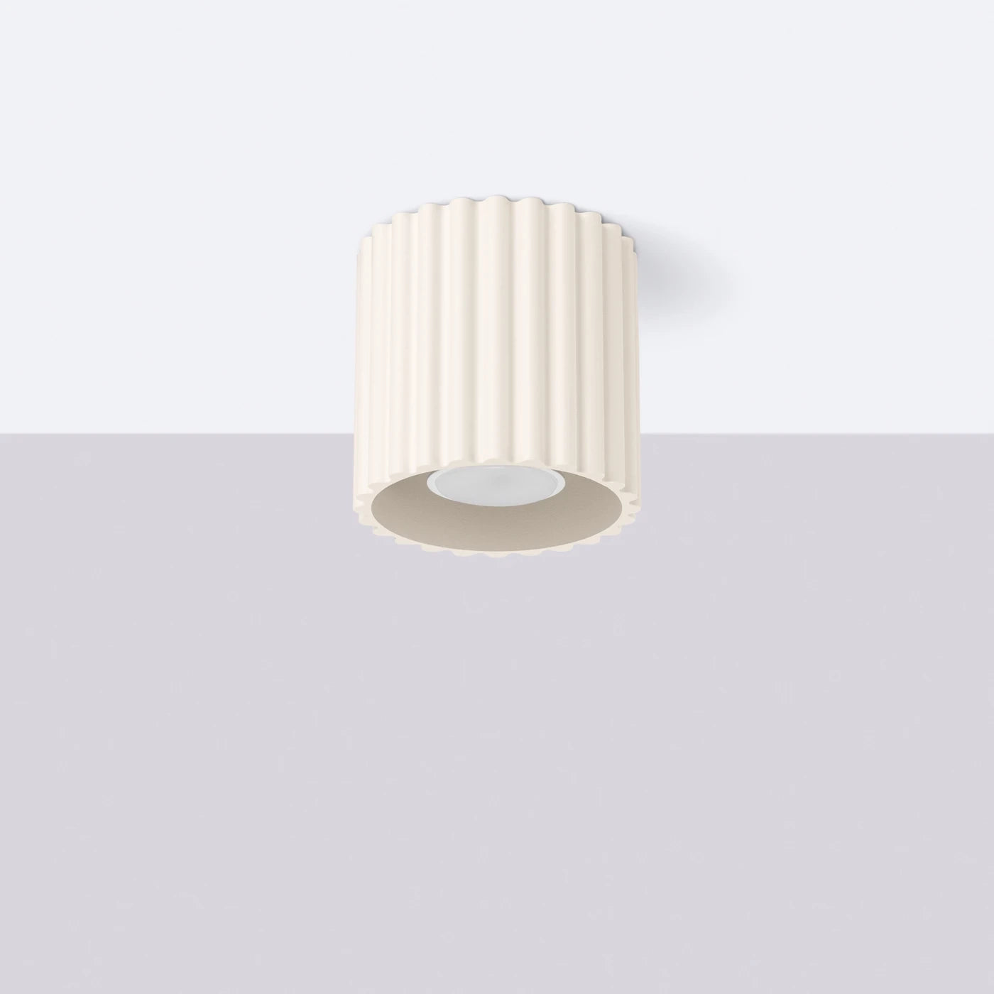 Spots Japandi Single – Beige & Aluminium