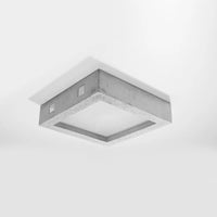 Plafondlamp Square – Grijs & Beton