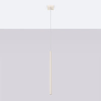 Hanglamp Matita 1 – Beige & Staal