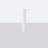 Plafondlamp Japandi 40 – Wit Aluminium