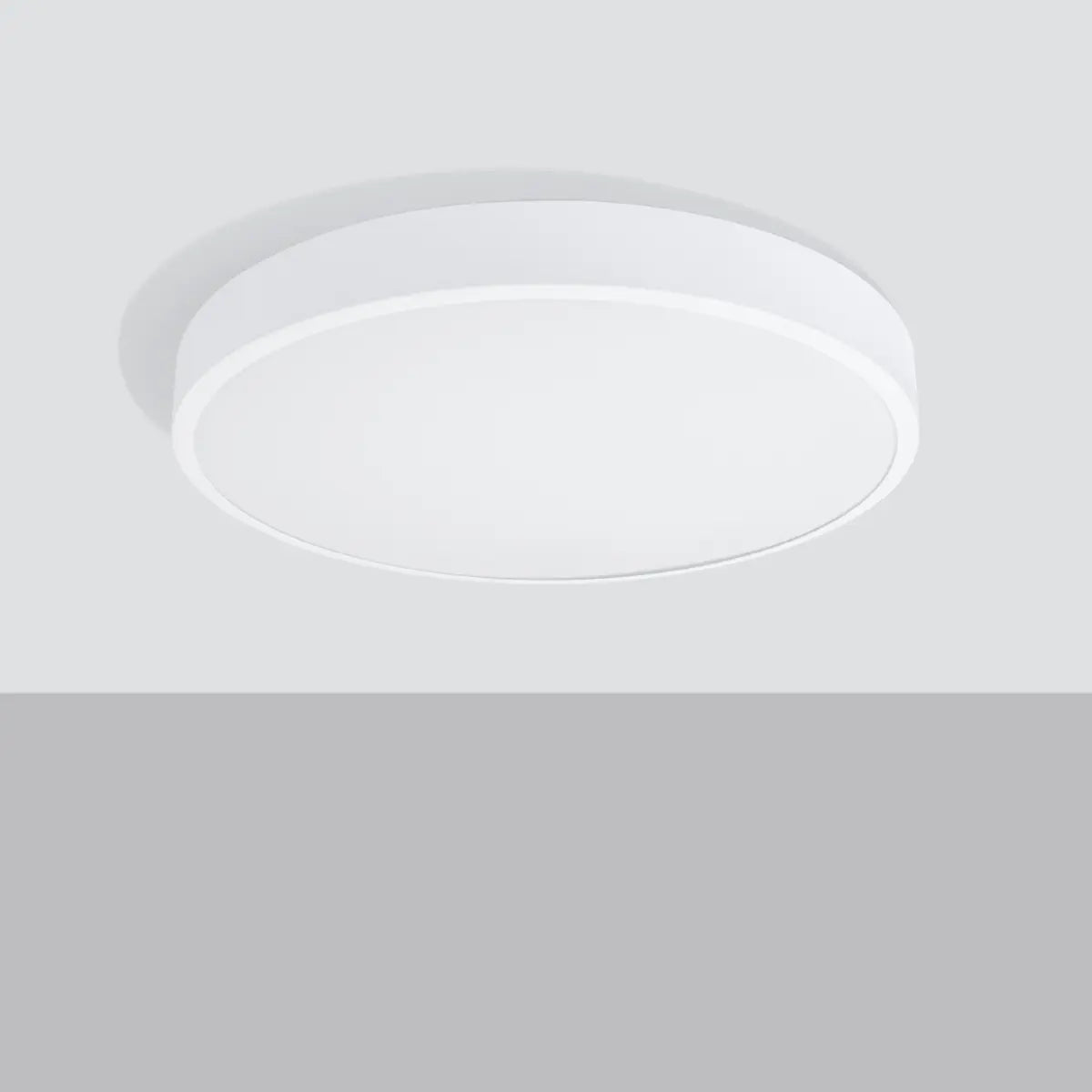 Plafondlamp Ufo Thin 60 – Wit & Aluminium