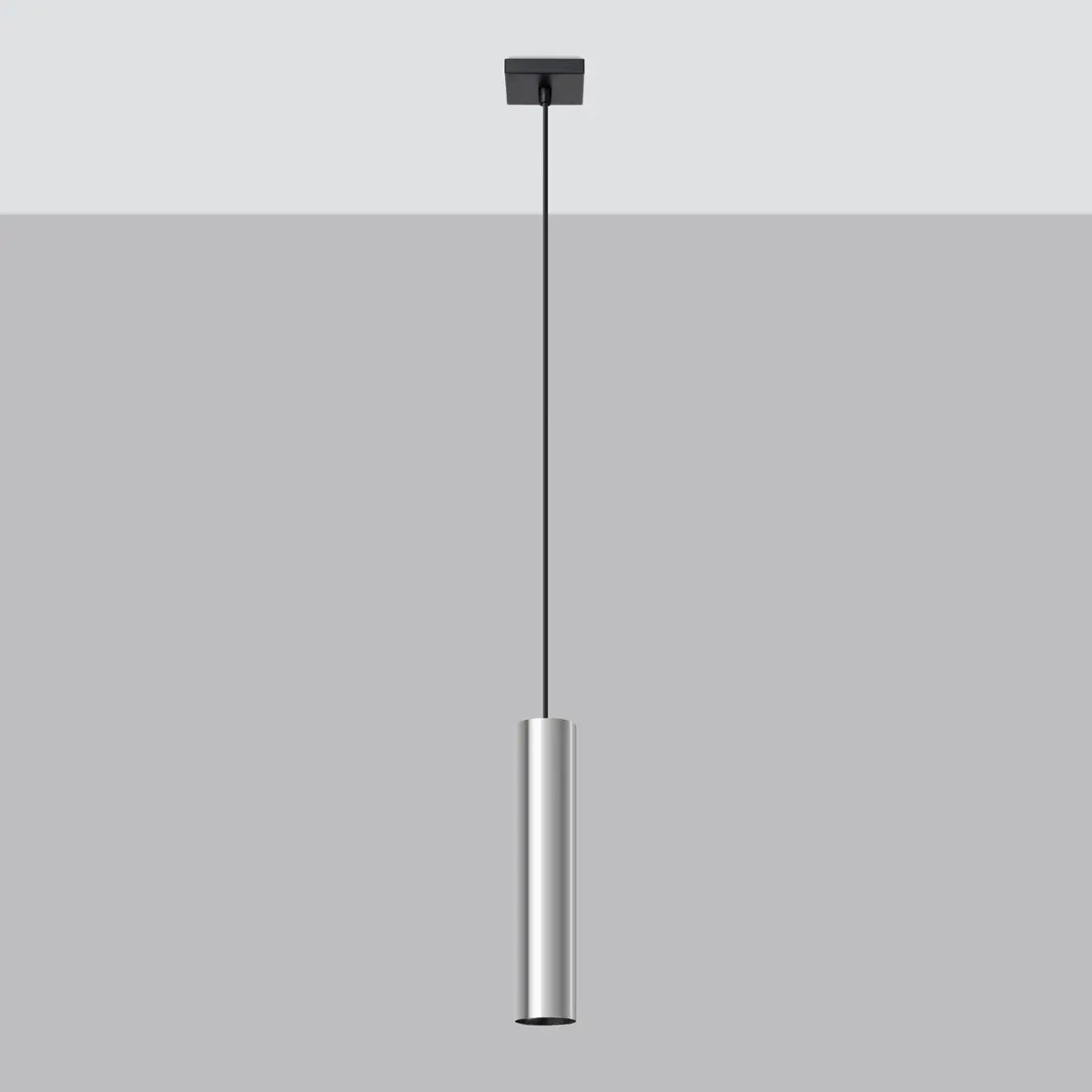 Plafondlamp Tube 30 – Goud & Staal