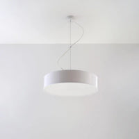 Pendelleuchte UFO 45 – Weiß & PVC