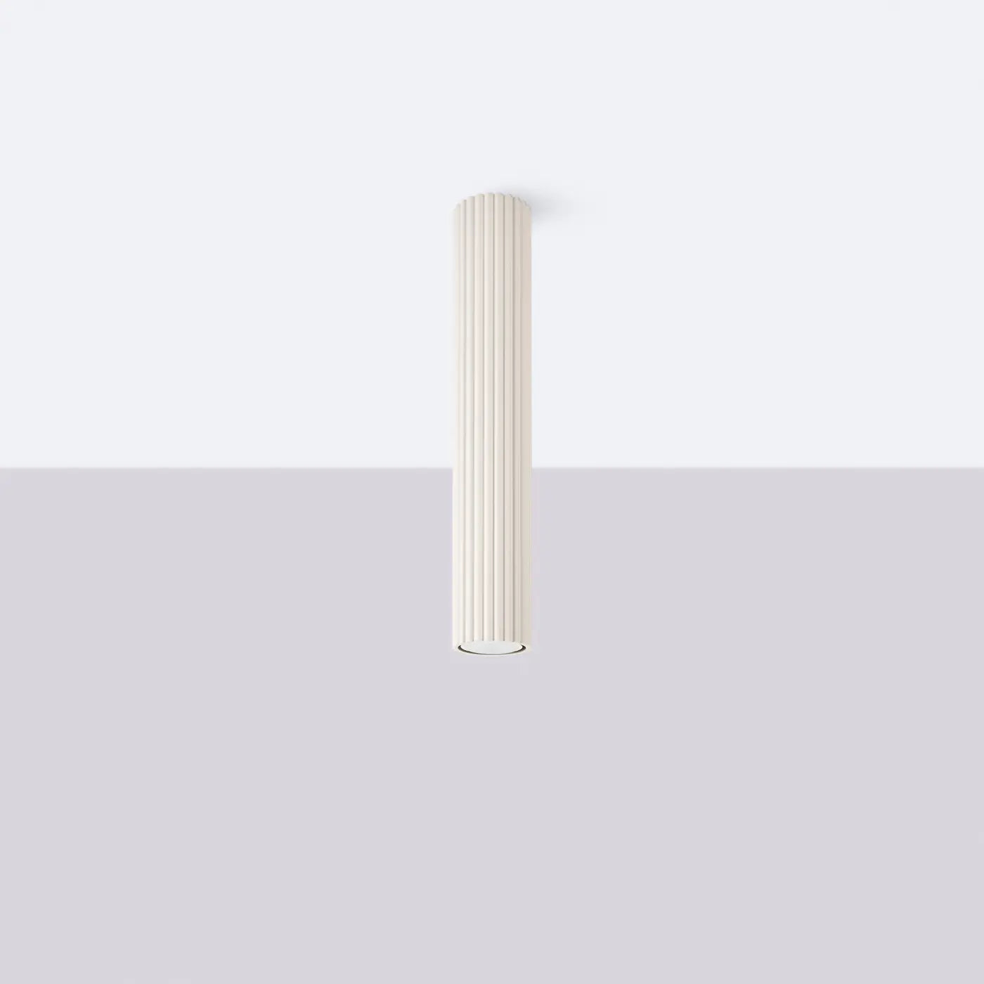 Plafondlamp Japandi 40 – Beige & Aluminium