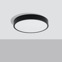 Plafondlamp Ufo Thin 50 – Zwart & Aluminium