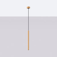 Pendelleuchte Candle 1 – Gold & Stahl