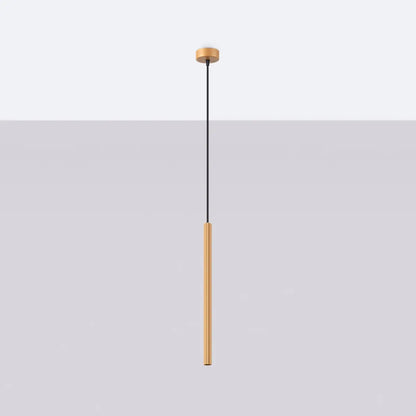 Pendelleuchte Candle 1 – Gold & Stahl