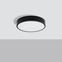 Plafondlamp Ufo Thin 40 – Zwart & Aluminium