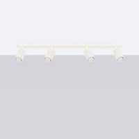 Deckenleuchte Japandi 4 – Beige & Aluminium