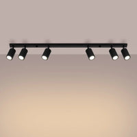 Deckenleuchte Japandi 6 – Schwarz Metall