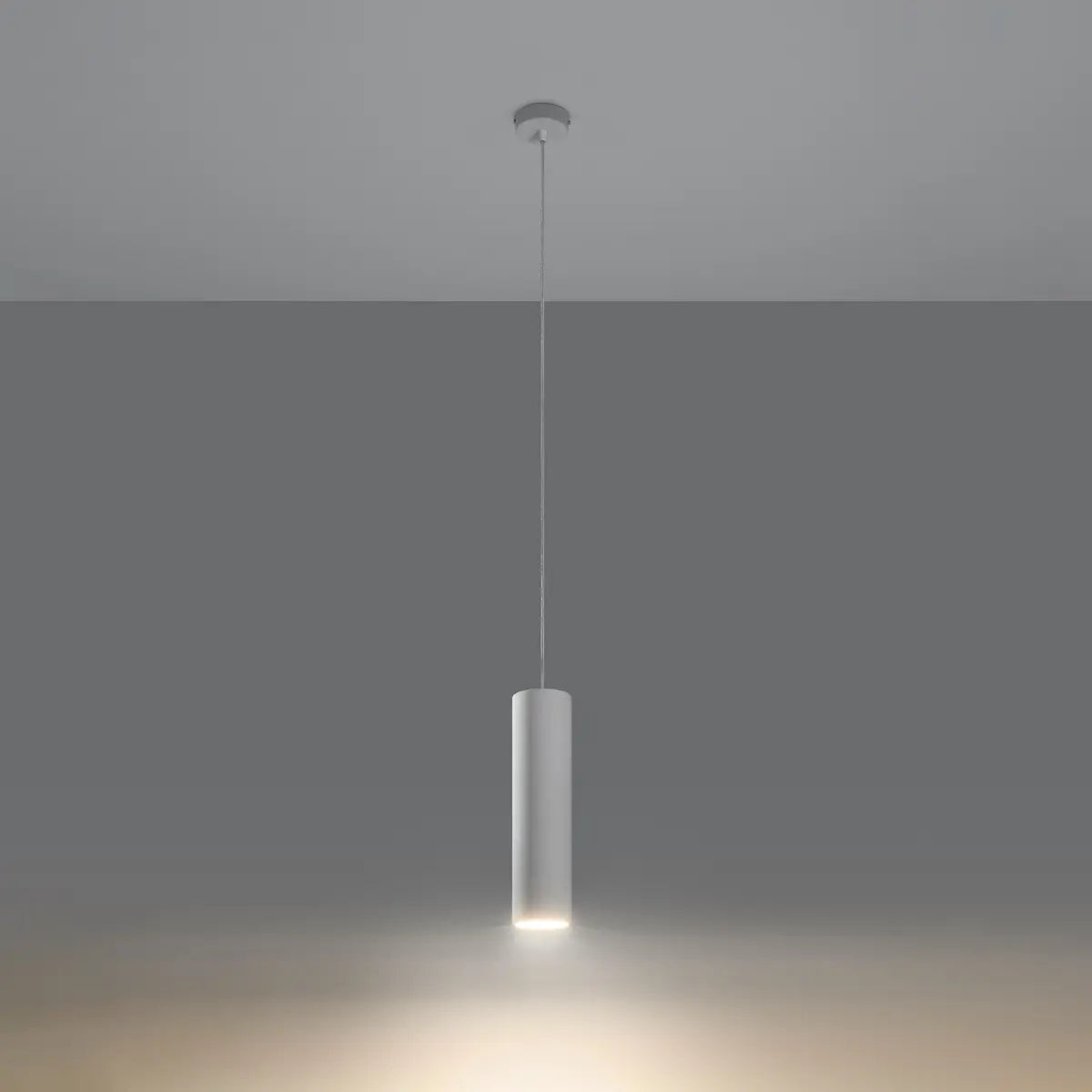 Hanglamp Tube – Wit & Keramiek