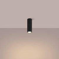 Deckenleuchte Japandi 20 – Schwarz & Aluminium