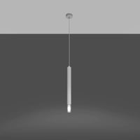 Hanglamp Matita Glass 1 – Wit & Glas