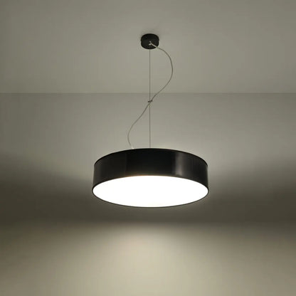 Pendelleuchte UFO 45 – Schwarz & PVC