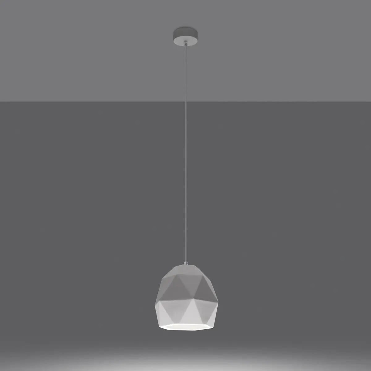 Pendelleuchte Bowl Mini – Weiß & Keramik