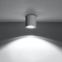 Plafondlamp Rondo 2 – Grijs Beton